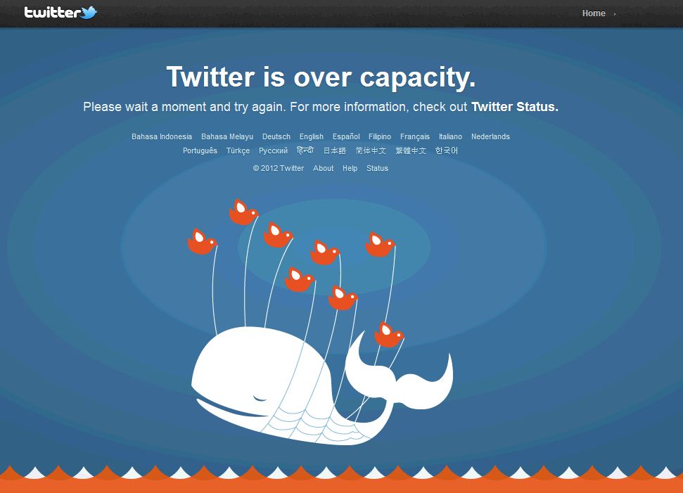 Twitter Fail Whale