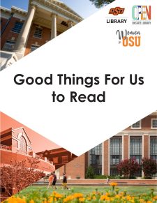 Good Things For Us to Read book cover