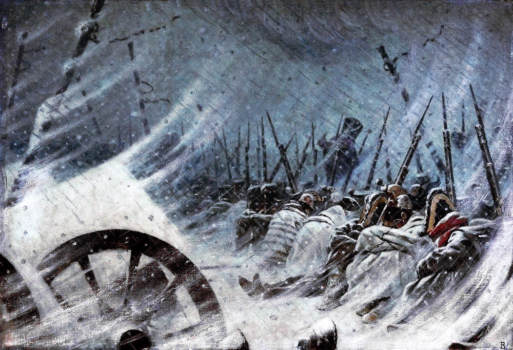 Napoleon's retreat from Russia