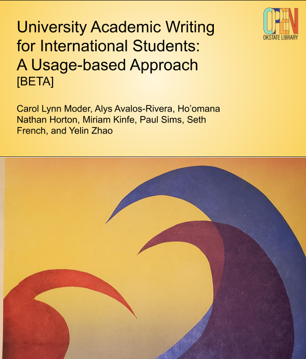 Cover image for University Academic Writing for International Students: A Usage-based Approach