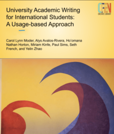 University Academic Writing for International Students: A Usage-based Approach book cover